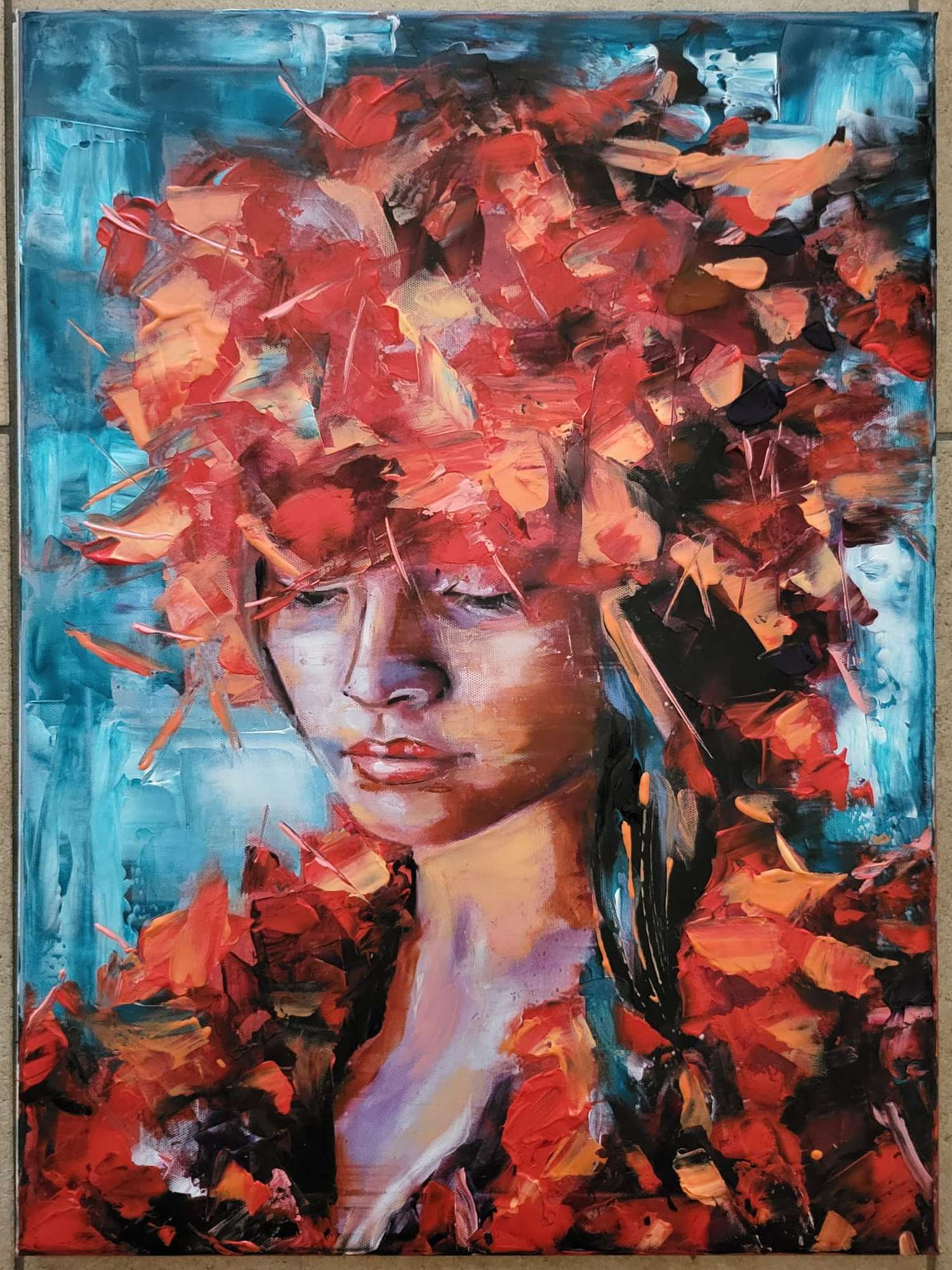 ArteDiAlina.com painting: Nobody's me<br>(....and this is my power)